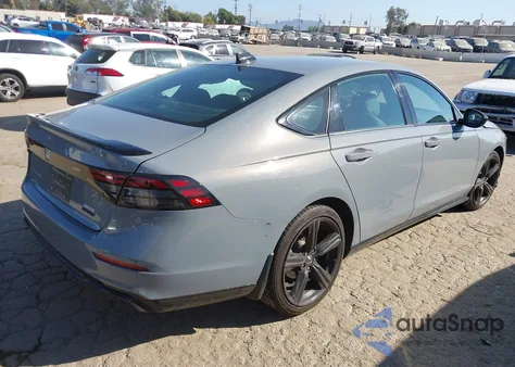 2023 Honda Accord Hybrid Sport-L из США, поврежденный, VIN 1HGCY2F74PA046541